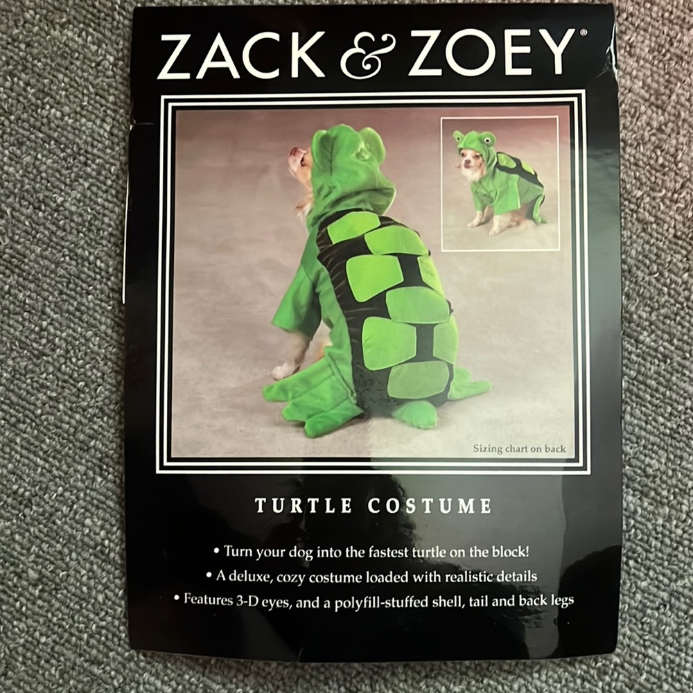 Zack & Zoey Turtle Costume